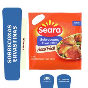 Sobrecoxa de Frango Seara Temperada Assa Fácil 800 g