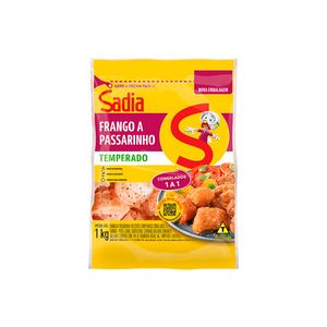 Frango Sadia Passarinho Temperado Congelado 1kg