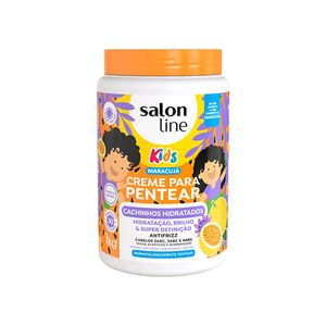 Creme Pentear Salon Line Cachinhos Brilhantes Maracujá 1kg
