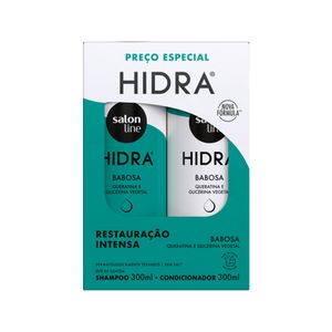 Shampoo + Condicionador Salon Line Hidra Babosa 300ml