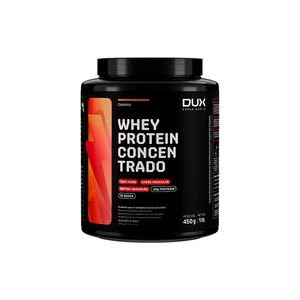 Suplemento Alimentar Dux Whey Protein Concentrado 20g Proteina 4,3g BCAAs Cookies 450g