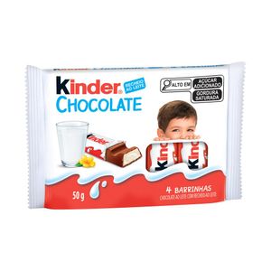 Chocolate Kinder com 4Unidades 50g