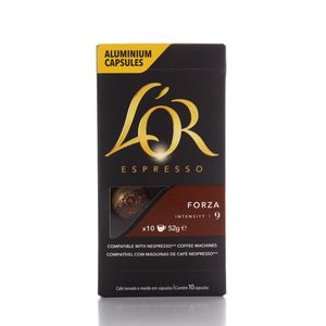 Café Lor Espresso Forza com 10 Cápsulas 52g