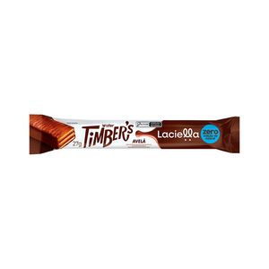 Chocolate Laciella Timbers Wafer Adição De Açúcar Avela 27g