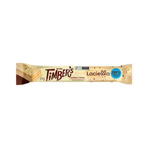 Chocolate Laciella Timbers Wafer Zero Adição Açúcar Cookies 27g