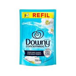 Amaciante Roupas Downy Concentrado Brisa Suave Refil 750ml