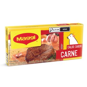 Caldo Maggi Tablete Carne 114g