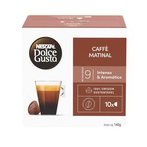 Café em Cápsula NESCAFÉ DOLCEGUSTO Caffe Matinal 10 Cápsulas 80g