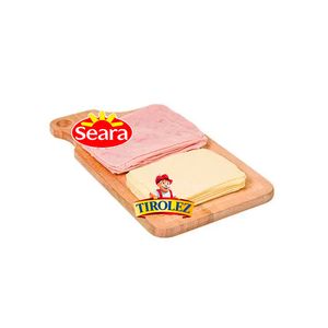 Kit Fácil Levíssimo Seara +Mussarela Tirolez 412g