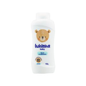 Talco Lukinha Baby Glicerinado 160g