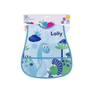 Babador Lolly Impermeável Azul un
