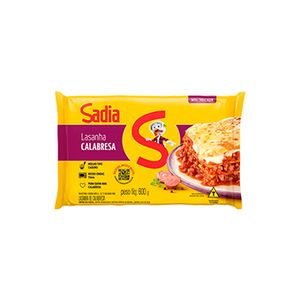Lasanha Sadia Calabresa 600g