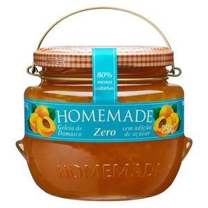 Geleia Homemade Zero Adição Açúcar Damasco 250g