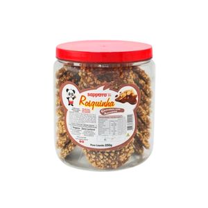Biscoito Sapporo Rosquinha Zero Lactose Vegano Chocolate e Amendoim Pote 250g