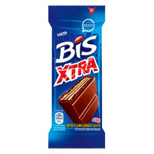 Chocolate Lacta Bis Xtra ao Leite 45g