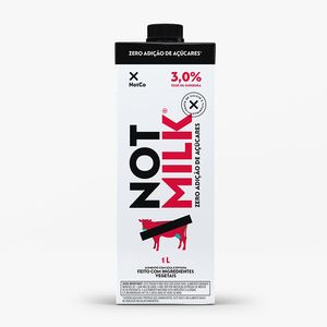 Bebida Vegetal Notmilk Zero Açucar L.V 1lt