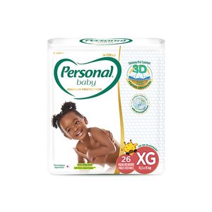 Fralda Personal Baby Premium XG com 26un
