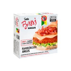 Hamburguer Sadia Bassi Angus 360g