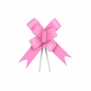 Laço Decorativo Maxi Rosa 1un