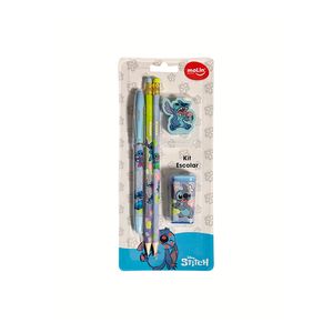 Kit Escolar Molin Pencil Stitch com 5 Itens un
