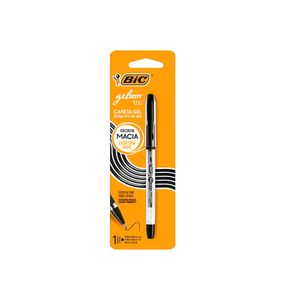 Caneta Bic Gelocity Stic Preta 1un