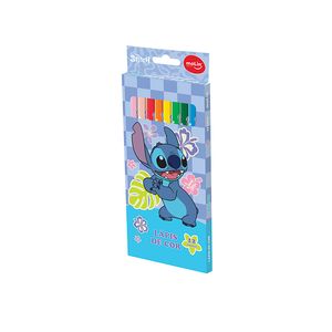 Lápis de Cor Molin Stitch com 12un