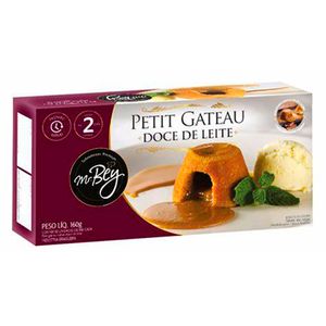 Petit Gateau Mr. Bey Havana Doce de Leite 160g