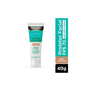 Protetor Solar Neutrogena Facial Pele Morena Fps 70 40g