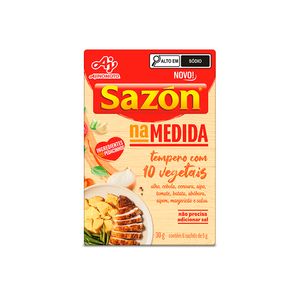 Tempero Sazon na Medida 10 Vegetais 30g