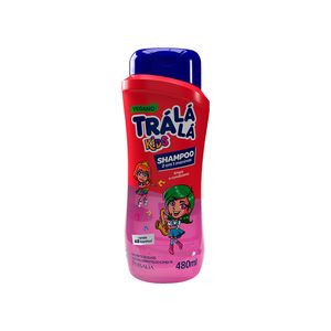 Shampoo para Cabelos Tra Lá Lá 2 em 1 Kids para Meninas 480ml