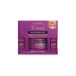 Kit Eudora Máscara Capilar Siage Pro Cronology un