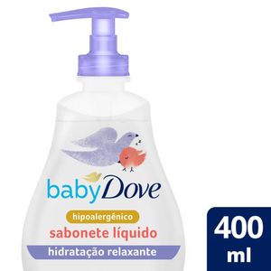 Sabonete Líquido Relaxante de Glicerina Baby Dove Hora de Dormir 400ml
