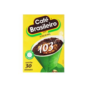 Filtro de Papel Café Brasileiro N.103 30un