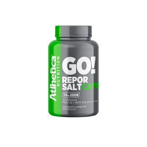 Suplemento Alimentar Atlhetica Go Report Salt 314mg Sodium com 30 Cápsulas un