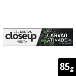 Creme Dental Close Up Carvão Ativado Menta 85g