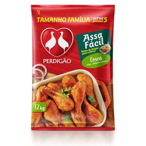 Coxa de Frango Perdigão Temperada Congelada Assa Fácil 1,2kg
