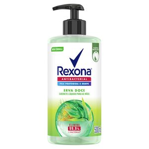 Sabonete Líquido Rexona Antibac para Mãos Erva Doce 500ml