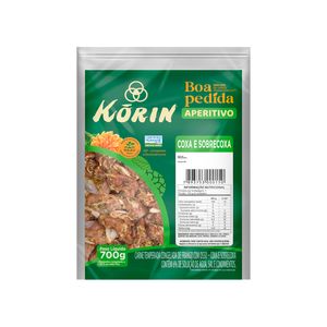 Coxa Com Sobrecoxa de Frango Korin Boa Pedida Temperada Congelada 1a1 700g