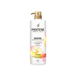Shampoo Cabelos Pantene Equilibrio Queratina Preenche & Blinda510ml
