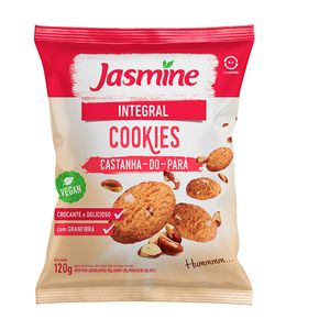 Cookies Jasmine Integral Castanha Pará 120g