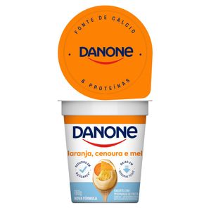 Iogurte Natural Danone Laranja, Cenoura e Mel 160 g