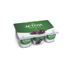 Activia Polpa Ameixa 510g 6 unidades