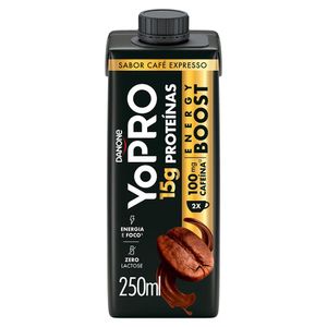 Energy Boost UHT YoPRO 15g de Proteínas de Café Expresso 250ml