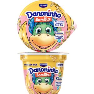Iogurte Danoninho Bom Dia Banana com Aveia 90g