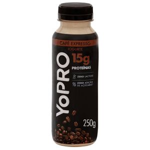 Iogurte Líquido YoPRO 15g de Proteínas Café Expresso 250g