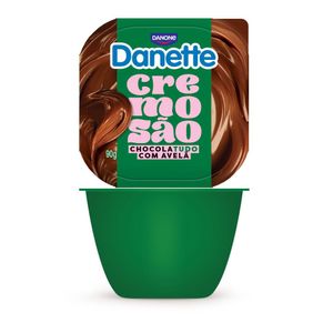 Sobremesa Danette Cremosao Chocolate com Avelã 90g