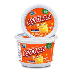Sabão Assolan em Pasta Neutro Mais Brilho 500g