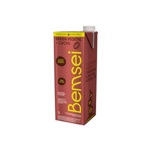 Bebida Vegetal Bemsei Cacau 1l
