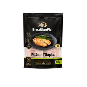 Filé Tilápia Brazilian Fish Congelado 250g