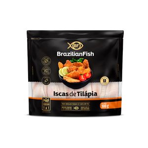 Iscas de Tilápia Brazilian Fish 300g